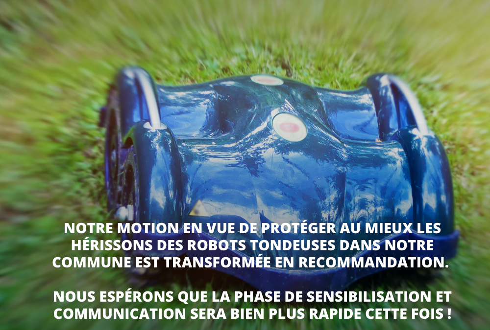 Retours du conseil communal du 3 mai 2021