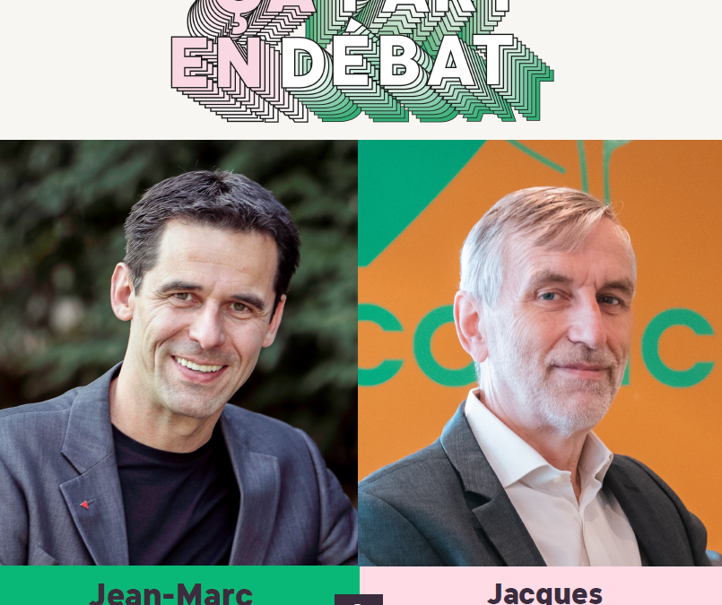 Ça part en débat ! Jean-Marc Nollet et Jacques Crahay à Marche-en-Famenne